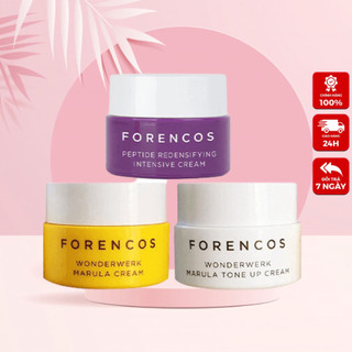 Kem Forencos tím mini size 10ml Hàn Quốc Zuka Beauty dưỡng da ban đêm cấp ẩm căng bóng hỗ trợ nám tàn nhang