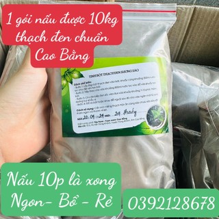 Bột Nấu Thạch Đen Chuẩn Cao Bằng 500g kèm cách nấu thành công