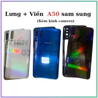 Vỏ Lưng + viền A50 Samsung (Vỏ lưng, Viền, Phím Nhựa, Kính Camera)