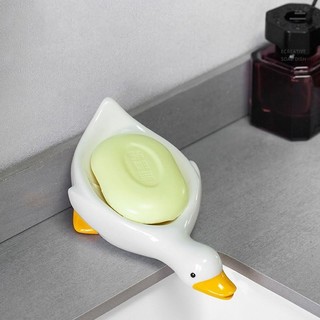 Hộp xà phòng, Đĩa xà phòng có thể thoát nước Hộp đựng xà phòng hình con vịt Ngộ Nghĩnh