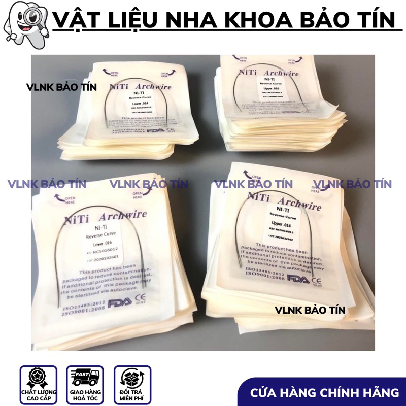 Dây cung đánh lún Dây reverse niềng răng