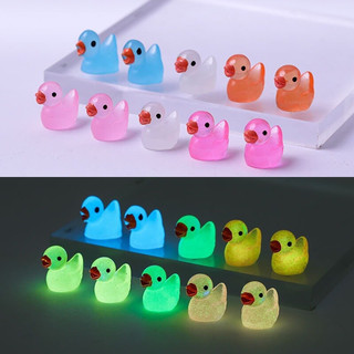 Charm vịt mini phát sáng,vịt con có dạ quang trang trí