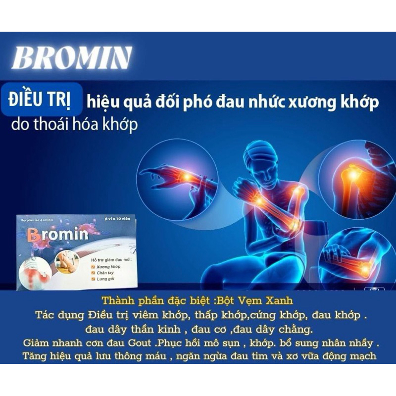 B-romin thuốc suy giãn tĩnh mạch