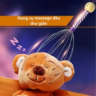 Dụng cụ massage đầu bạch tuột giúp thư giãn