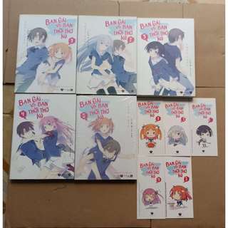 Bạn gái vs. bạn thời thơ ấu vol 1 tới 5