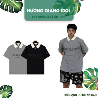  Áo polo The Bad God Senerity Cotton 250gsm thoáng mát, kiểu dáng Unisex