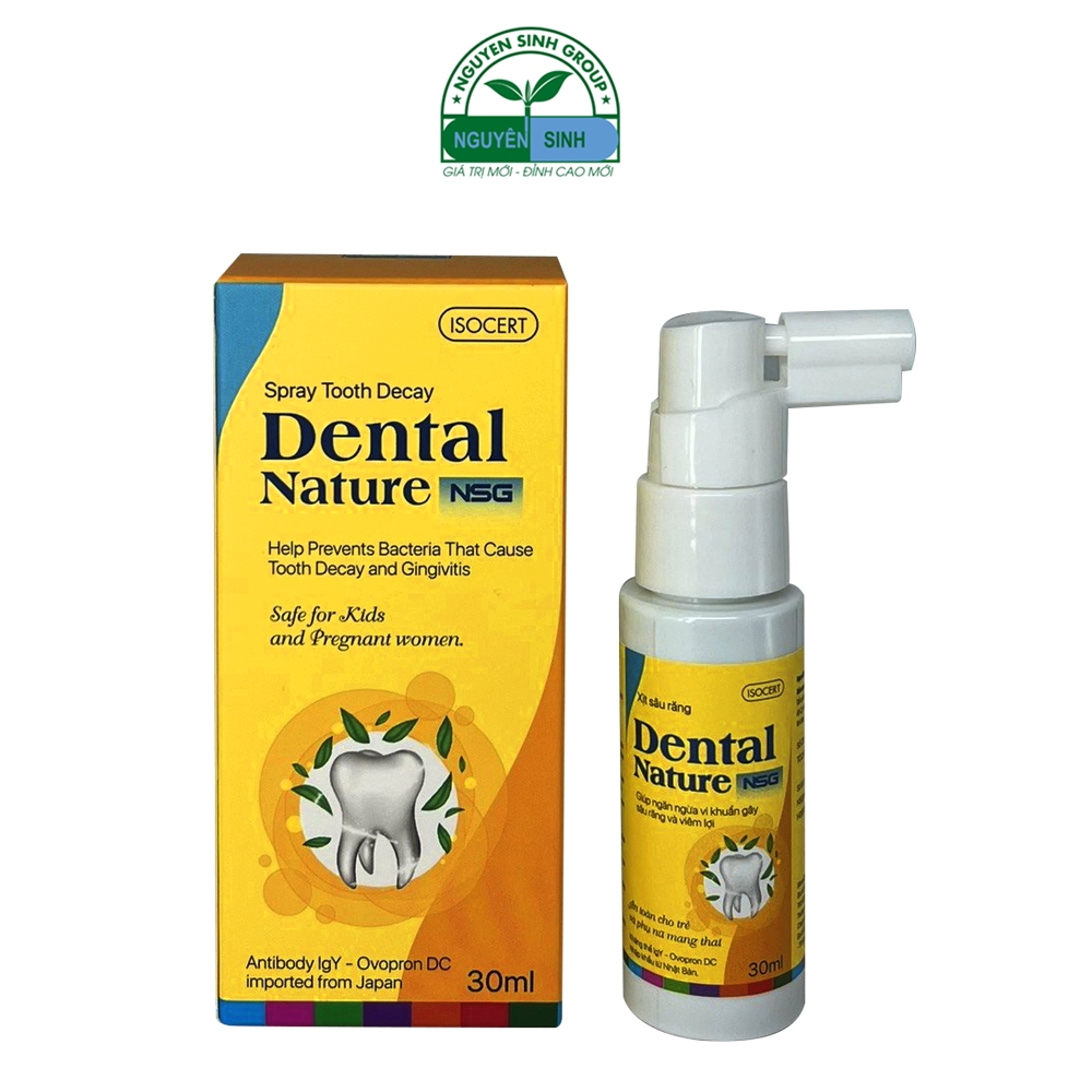 Xịt sâu răng Dental Nature NSG 30ml