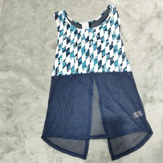 Áo tank top nữ phối lưới COSMO LADY