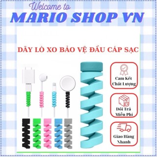 Combo 2 cáp Bảo Vệ Dây Sạc bằng silicon bền bỉ cao cấp