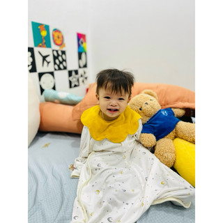 Túi ngủ cho bé vải petit siêu mát lạnh, mẫu đặc biệt cho mùa hè nóng bức