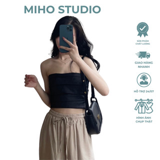 Áo quây xếp ly chun sau lưng Miho Studio