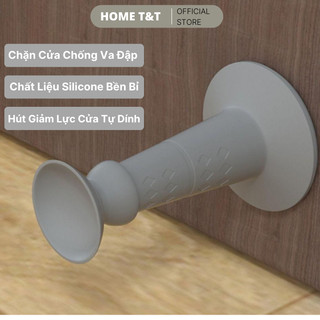 Chặn Cửa Chống Va Đập, Giảm Lực Tốt - Chuyên Cho Cửa Nặng, To, Chắc Chắn Không Đục Lỗ Cửa Phòng , Im lặng Chống Va Chạm