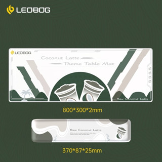  Lót chuột  Kê Tay Bàn Phím LEOBOG CỠ LỚN kích thước 80x30cm pad chuột cao su gaming cỡ lớn speed bo viền chắc chắn 