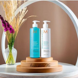 Cặp dầu gội xả dưỡng ẩm moroccanoil hydration 500 ml , 1000 ml