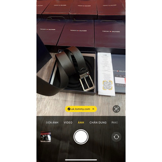 Thắt lưng tomy nam fullbox + túi giấy
