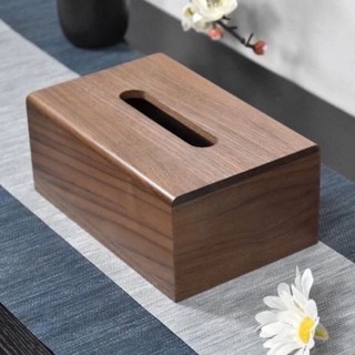Hộp đựng khăn giấy bằng gỗ tự nhiên sang trọng