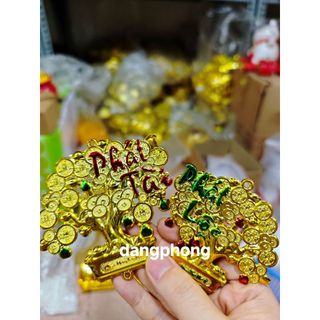 Combo 5 cây phát tài phát lộc trang trí tháp tỏi, tháp oản tài lộc
