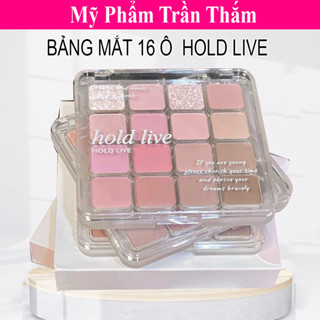  Bảng Phấn Mắt Hold Live 16 ô màu HOLD LIVE Sunset Magic Eyeshadow  với nhiều tone màu 