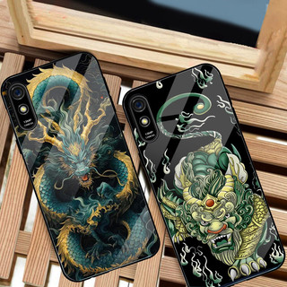 Ốp Lưng XIAOMI REDMI 9A mặt kính cường lực cao cấp thiết kế Độc Quyền