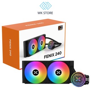 Tản nhiệt nước aio cpu xigmatek fenix 240 đen/trắng | led argb | bh 12t