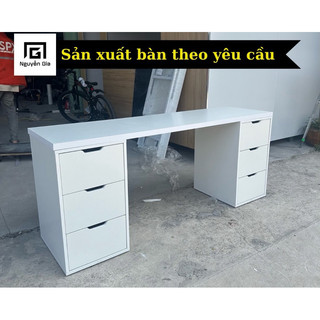 Bàn ikea 2 tủ, xưởng chuyên sản xuất ikea và bàn gaming tại HCM