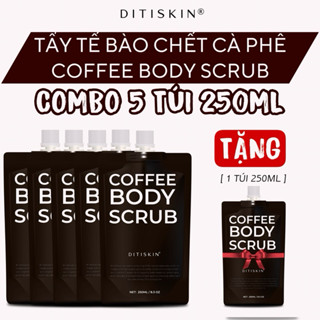   TÚI 250ML  SỈ 5 TẨY TẾ BÀO CHẾT CAFE DITISKIN TẶNG 1 TÚI CÙNG LOẠI 
