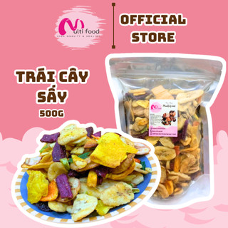 500g trái cây sấy hàng vụn thập cẩm | multifood