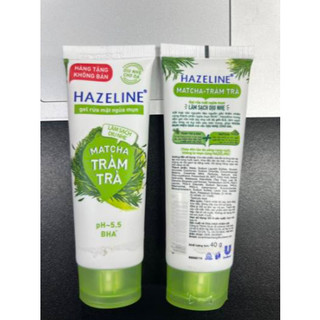Sữa rửa mặt hazeline tràm trà - hàng tặng 40g