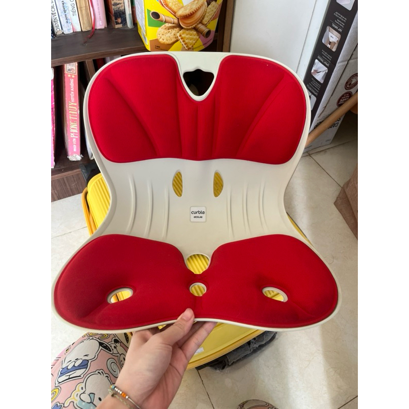 98% mới [CHÍNH HÃNG KOREA] Ghế điều chỉnh tư thế chống gù Curble Chair WIDER văn phòng - MADE IN KOR