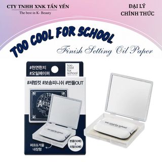 Giấy thấm dầu tcfs too cool for school by rodin finish setting oil paper