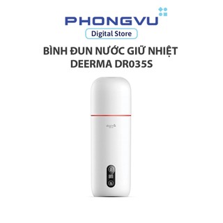 Bình đun nước giữ nhiệt deerma dr035s - bảo hành 12 tháng