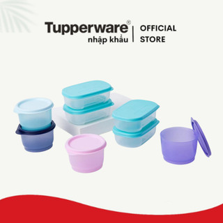 Hộp mini Tupperware chính hãng 15ml 60ml 110ml 240ml nhựa nguyên sinh an toàn sức khỏe