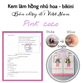 ̣Kem Hồng Nhũ Hoa -  Vùng Kín  PINK COCO [ HÀNG CHÍNH HÃNG 100%]