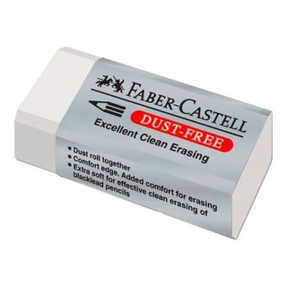 Gôm trắng nhỏ faber castell dust-free p.cover