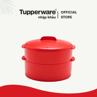 Xửng hấp Tupperware chính hãng Steam It 1 2 3 size 20cm tầng nhựa nguyên sinh an toàn sức khỏe bảo hành trọn đời