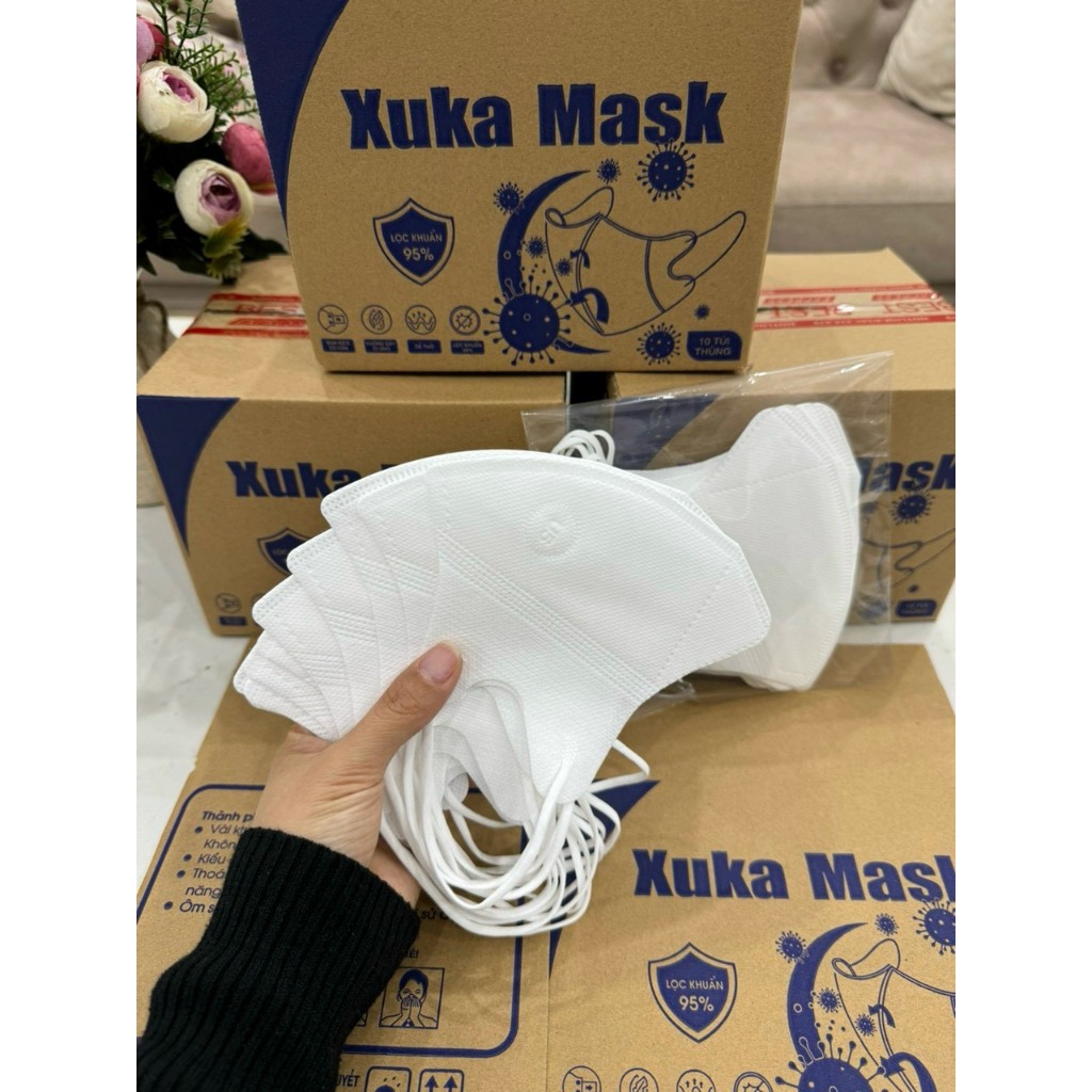[SET 500 Cái] Khẩu trang 5D UniSan Mask, kháng khuẩn, hàng chính hãng
