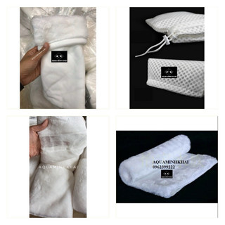 Túi lọc nước giữ cặn phân cá, túi lọc 3d, túi lọc chống tràn, khăn lọc cho hồ bể cá cảnh