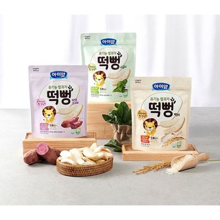 Bánh Gạo Miếng Dẹt IDONG Hàn Hữu Cơ 6M+