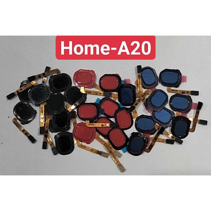 nút nguồn home flex cho sam sung a20/ cáp flex samsung a20/ home samsung a20 zin mới