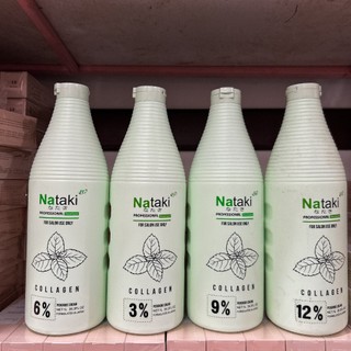 Oxy Trợ Nhuộm Tóc Nataki 1000ml chống rát da dầu