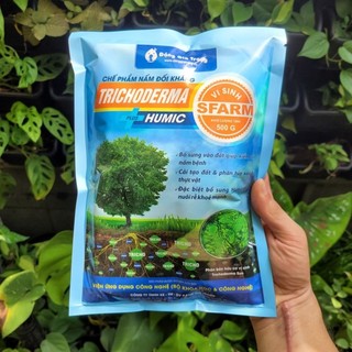 Nấm đối kháng Trichoderma plus Humic Sfarm gói 500g