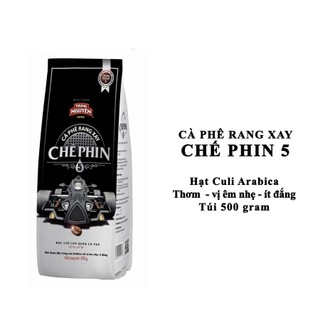 Date 2025- chế phin 5 - cà phê trung nguyên rang xay - bịch 500gr