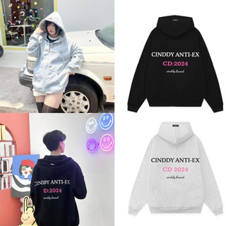 CINDDY BRAND Áo khoác hoodie zip ANTI-EX nam nữ local brand hot trend KI018