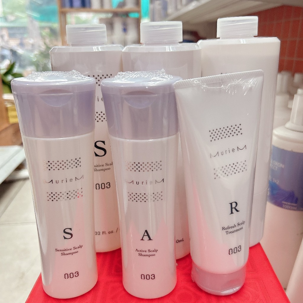 Gội xả chống rụng tóc 003 Number Three MURIEM Scalp AR (Nhật Bản)