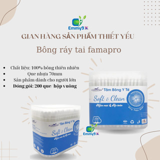 Tăm bông ráy tai famapro 200 cái/150cái