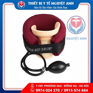 Đai cổ hơi kéo giãn cột sống cổ jqb08 - hỗ trợ thoái hóa, thoát vị đốt sống cổ