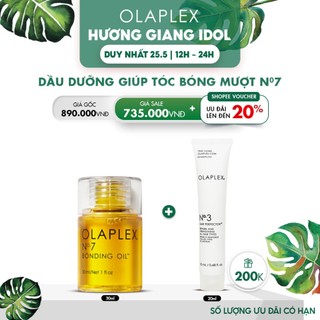  Dầu dưỡng giúp tóc bóng mượt N7 + Kem ủ phục hồi N3 20ml