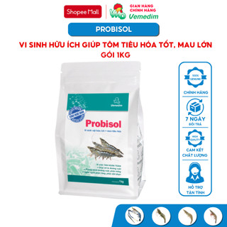 Vemedim Probisol tôm, vi sinh vật hữu ích và enzyme tiêu hóa cho tôm, gói 1kg
