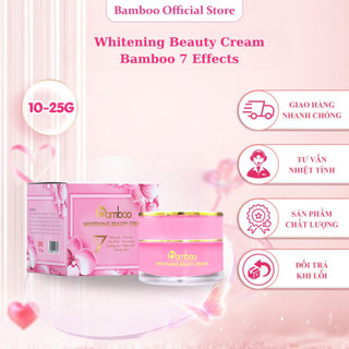 Kem dưỡng trắng mờ thâm Bamboo 7 tác dụng giúp da mềm mịn giảm mờ thâm mụn, tái tạo làn da trắng sáng