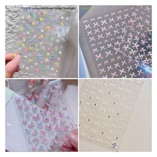 sticker nổi 5d ,sticker dán móng nails